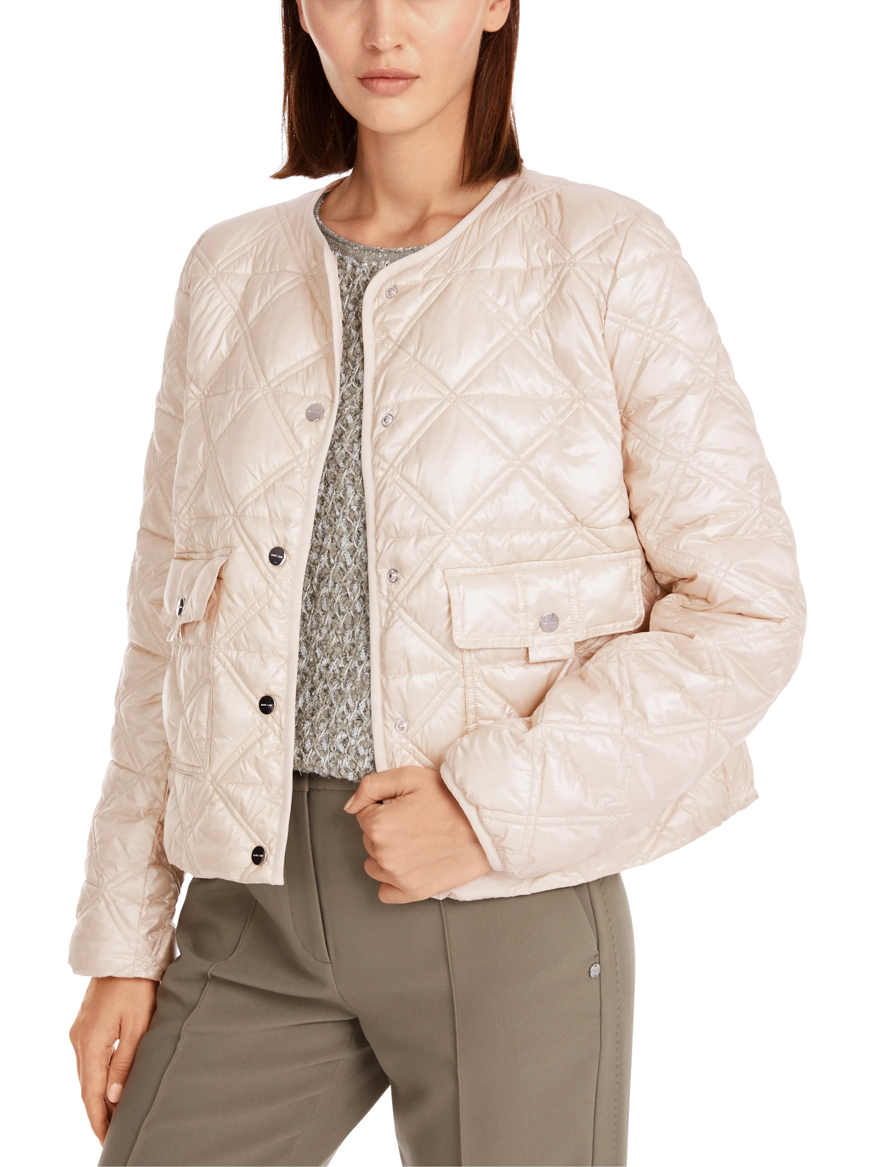 MARC CAIN Cream Outdoor Jacket