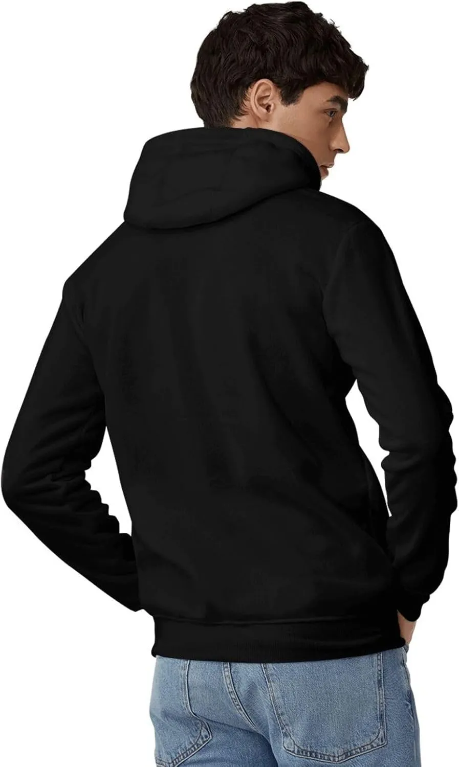 Mens Hooded Sweatshirt, Hooded Sportswear Shirts, Drawstring Pullover Hoodie