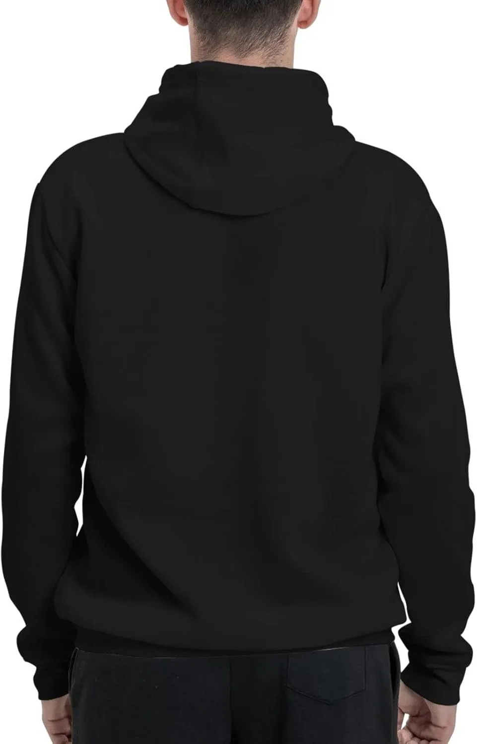 Mens Hooded Sweatshirt, Hooded Sportswear Shirts, Drawstring Pullover Hoodie