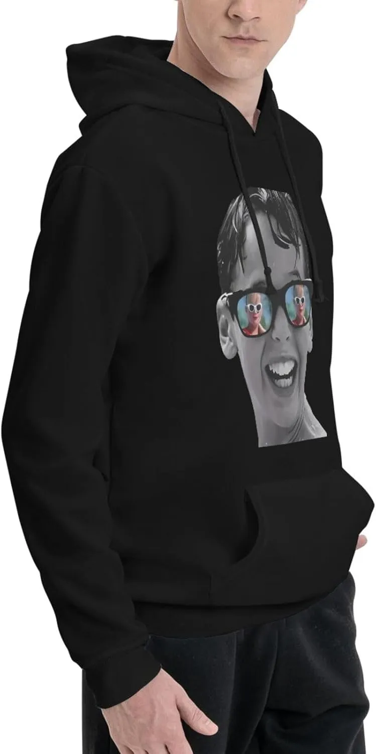 Mens Hooded Sweatshirt, Hooded Sportswear Shirts, Drawstring Pullover Hoodie