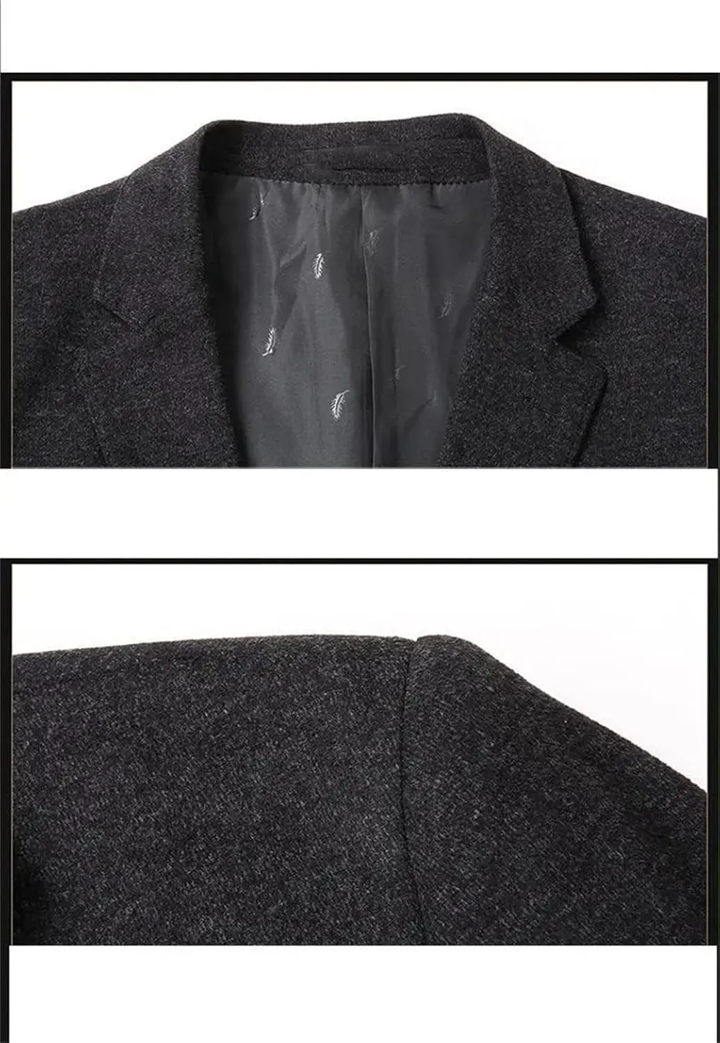 Men's Oversize Blazer Casual Single Breasted Open Front Long Sleeve Lapel Suit Jacket
