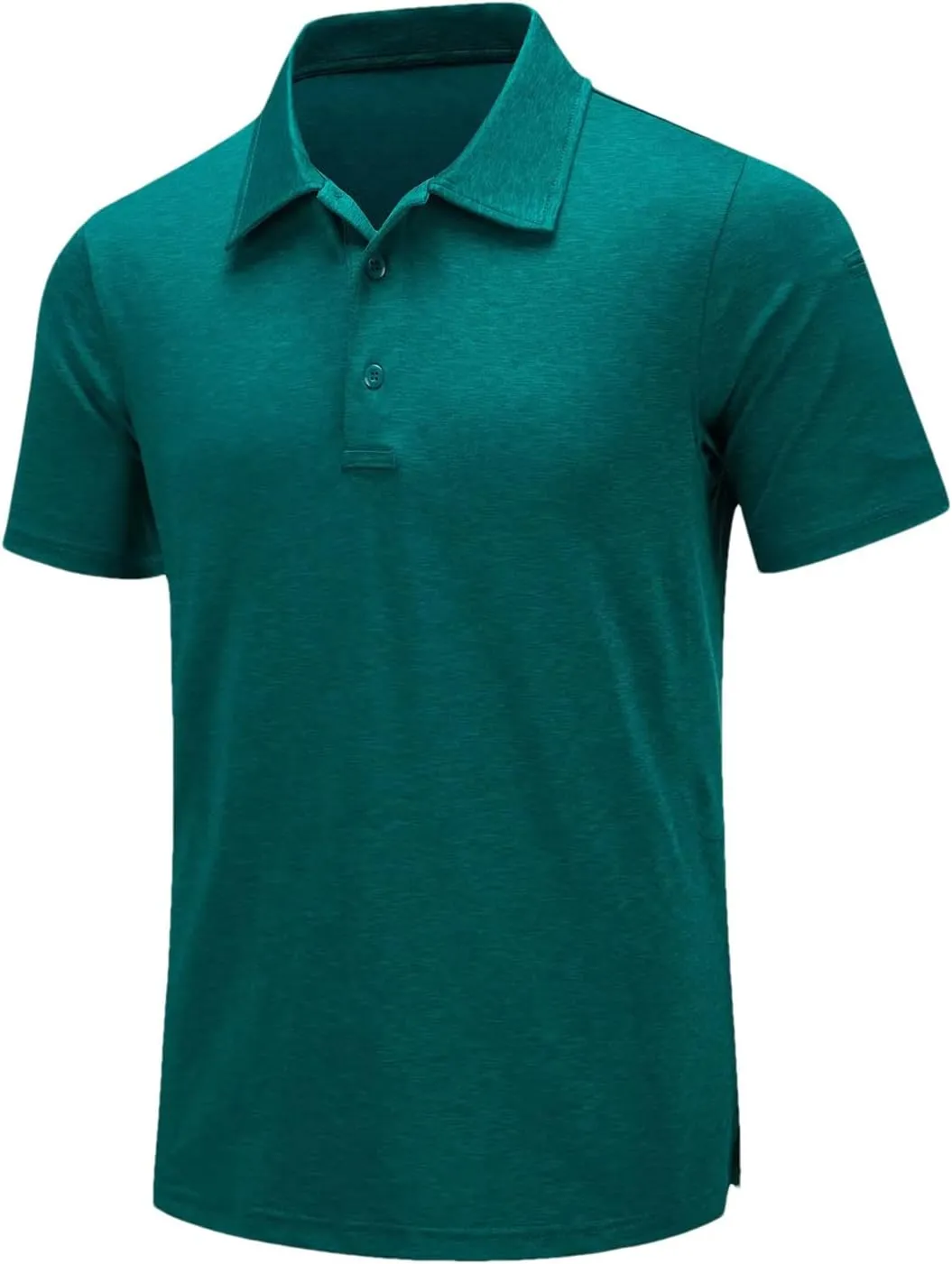 Mens Summer Casual Short Sleeve T-Shirts Golf Tshirts Quick Dry Work Polos Shirt Pullover Tops