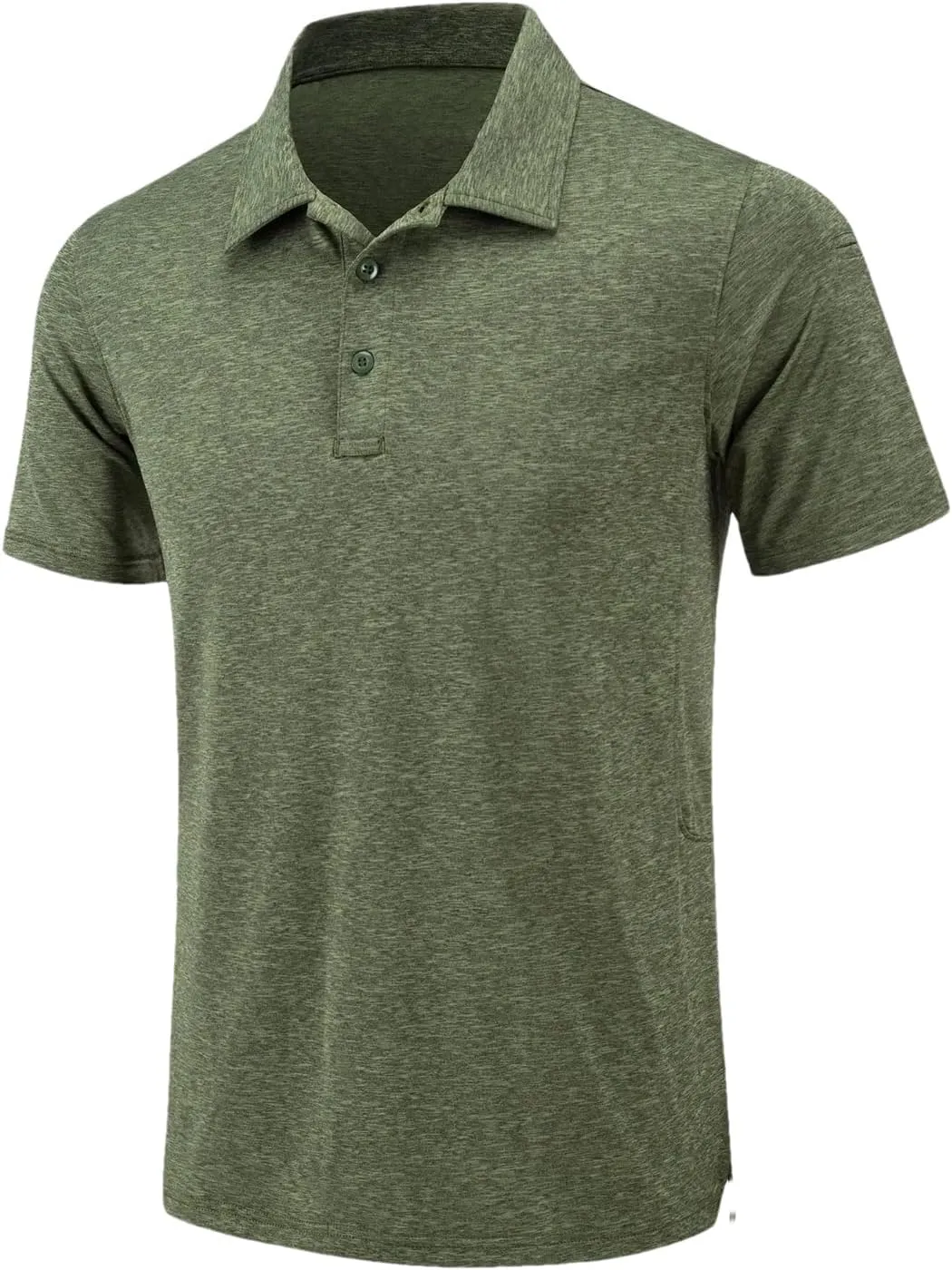 Mens Summer Casual Short Sleeve T-Shirts Golf Tshirts Quick Dry Work Polos Shirt Pullover Tops