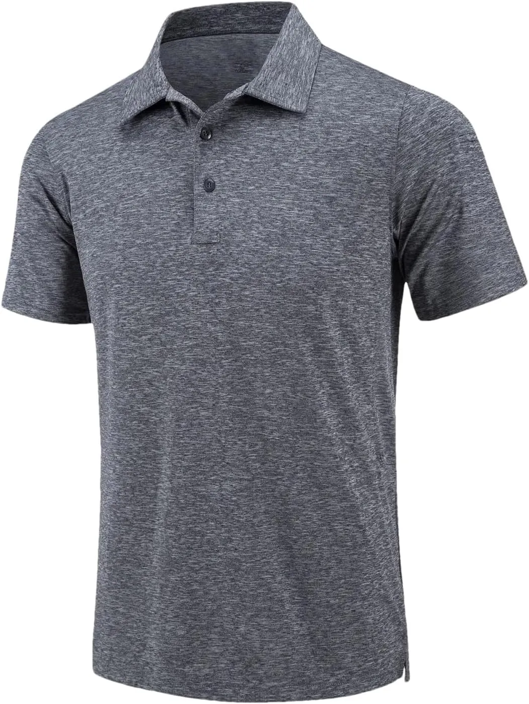 Mens Summer Casual Short Sleeve T-Shirts Golf Tshirts Quick Dry Work Polos Shirt Pullover Tops