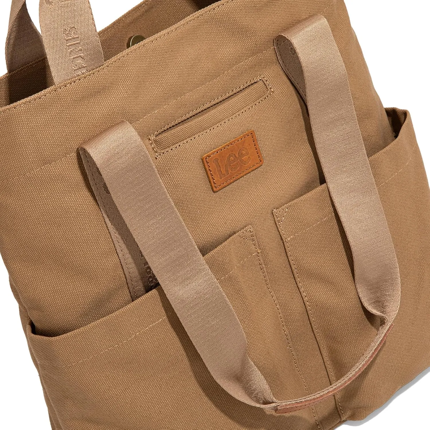 Montana West x Lee Canvas Tote Bag for Women with 2 Front Pockets Top-Handle Handbag & Shoulder Bag