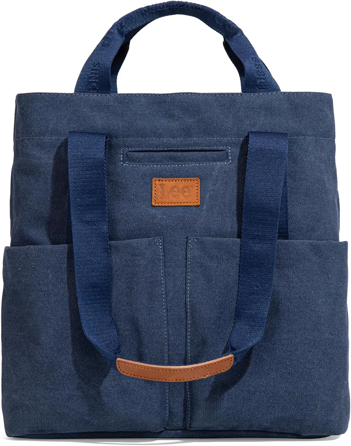 Montana West x Lee Canvas Tote Bag for Women with 2 Front Pockets Top-Handle Handbag & Shoulder Bag