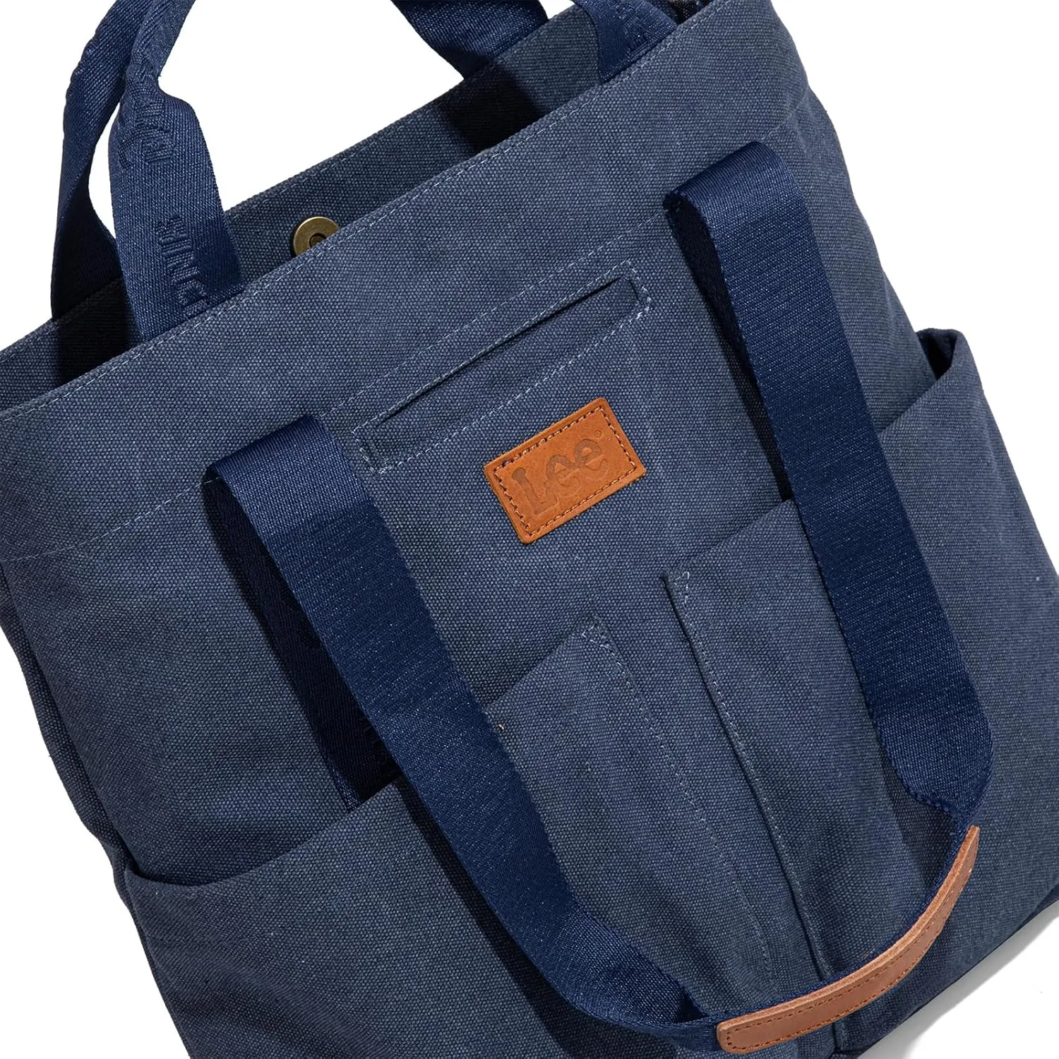 Montana West x Lee Canvas Tote Bag for Women with 2 Front Pockets Top-Handle Handbag & Shoulder Bag