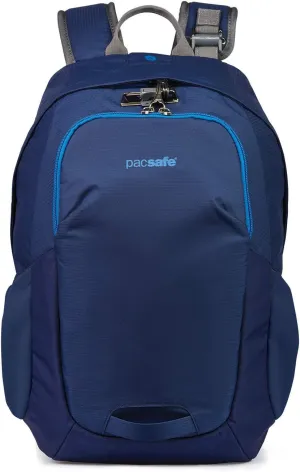 PacSafe Venturesafe G3 15 Liter Anti Theft Travel Backpack/Daypack-Fits 17" Laptop, Lakeside Blue