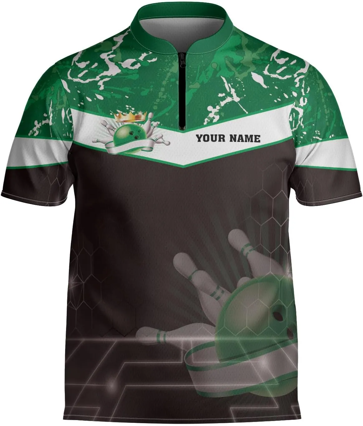 Personalized Bowling Jersey 3D Custom Bowling Shirts for Team Bowling Shirt Unisex for Men Women Bowling Jerseys 3D