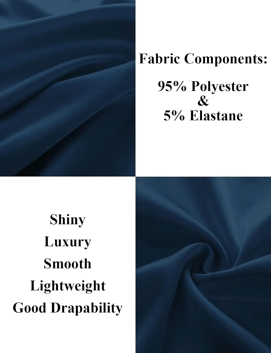 PJ PAUL JONES Men's Shiny Satin Dress Shirts Long Sleeve Button Down Silk Shirt with Bow Tie