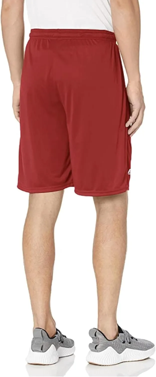 Russell Athletics Men's Dri Power Essential Performance Shorts with Pocket - Workout and Gym Active Wear