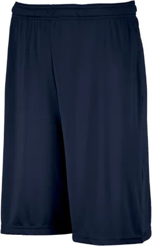 Russell Athletics Men's Dri Power Essential Performance Shorts with Pocket - Workout and Gym Active Wear