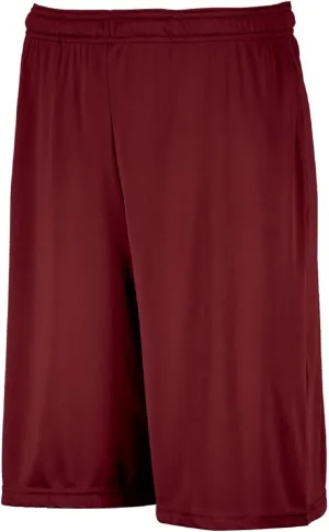 Russell Athletics Men's Dri Power Essential Performance Shorts with Pocket - Workout and Gym Active Wear