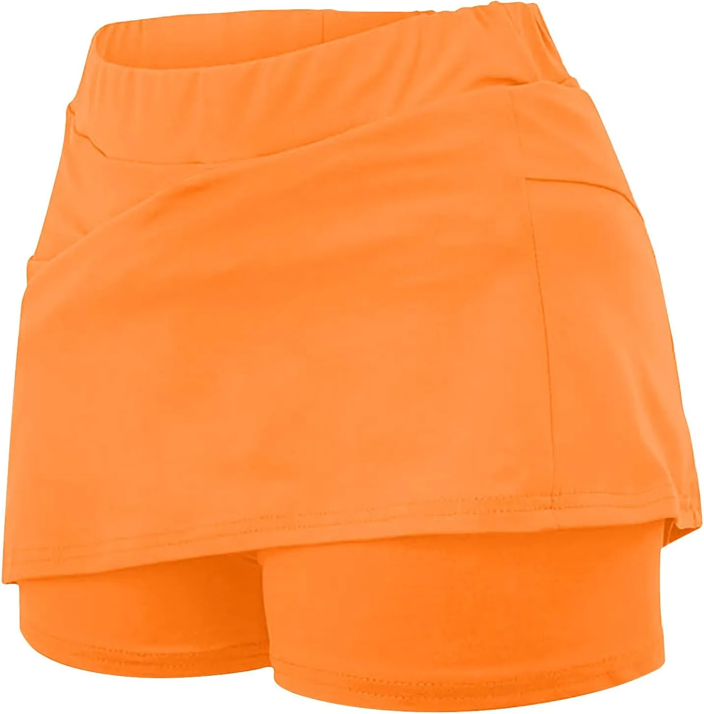 Skorts for Woman Fashion High Waist Skirts Inner Shorts 2025 Summer Solid Golf Skirt Pants Gym Yoga Running Clothes
