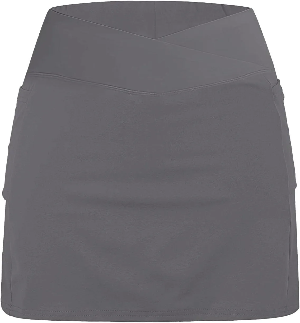 Skorts for Women with Pockets High Waist Tummy Control Yoga Shorts Dressy Casual Athletic Tennis Mini Short Skirts