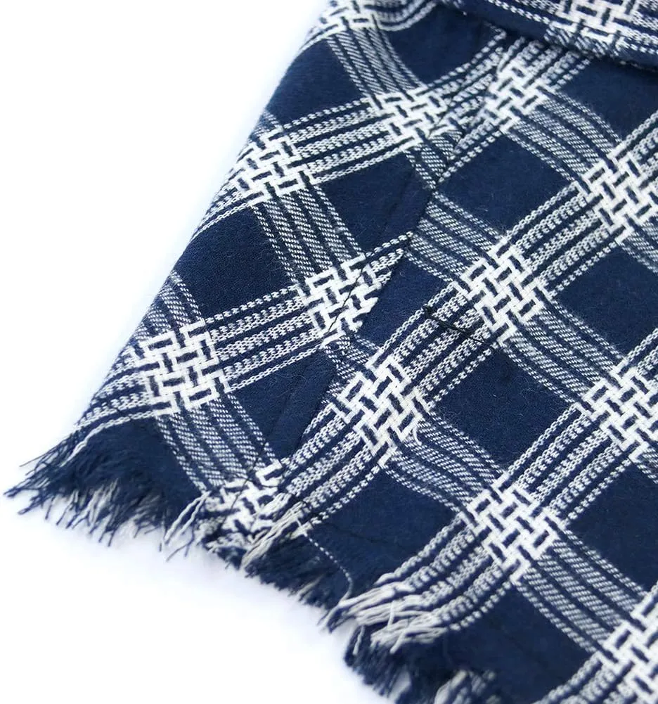 Sleeveless Plaid Front Shirt for Men,Cowboy Button Down Shirts