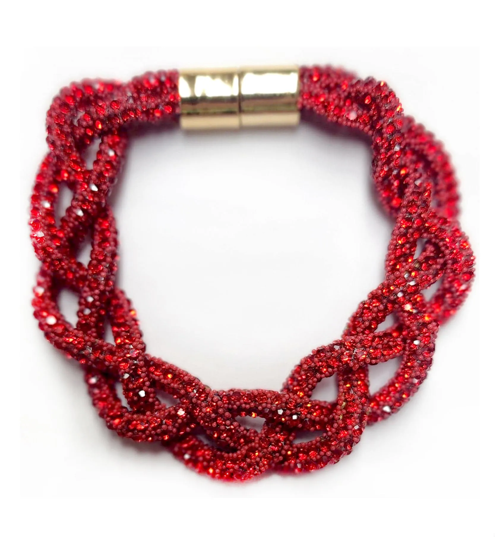 Sparkle Allure Rhinestone Magnetic Bracelet