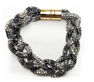 Sparkle Allure Rhinestone Magnetic Bracelet