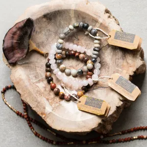 Stone Stack Bracelet