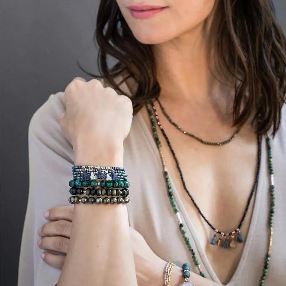 Stone Stack Bracelet