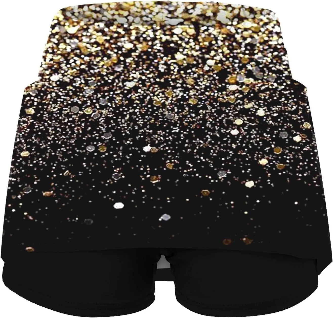 tennis skorts high waisted tummy control women shorts plus size athletic Elastic trendy cute skirts with pockets