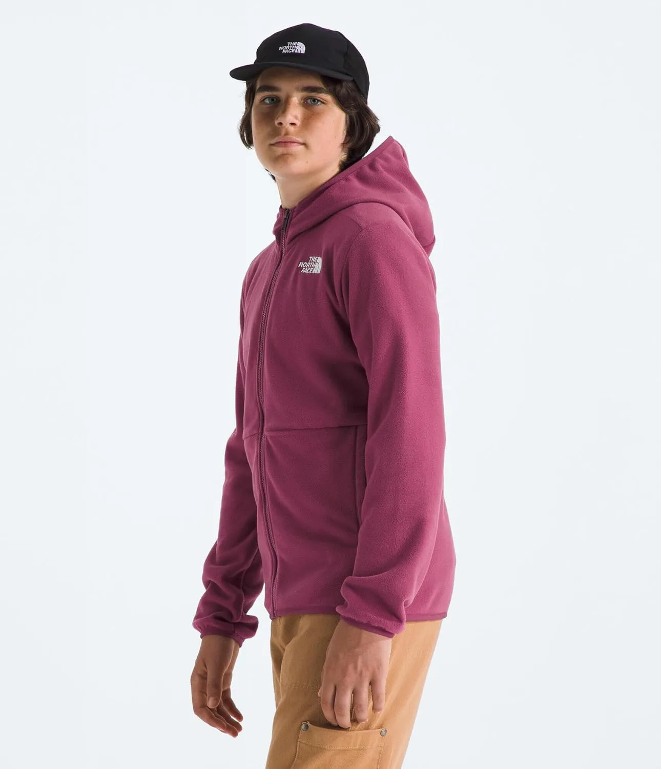 THE NORTH FACE Girls' Teen Glacier Full Zip Hooded Jacket (Little Big Kids)