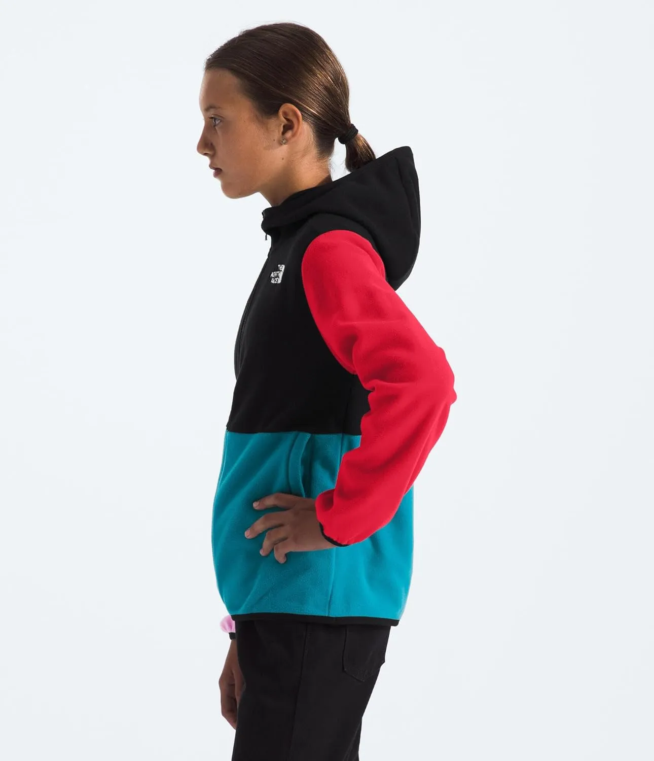 THE NORTH FACE Girls' Teen Glacier Full Zip Hooded Jacket (Little Big Kids)