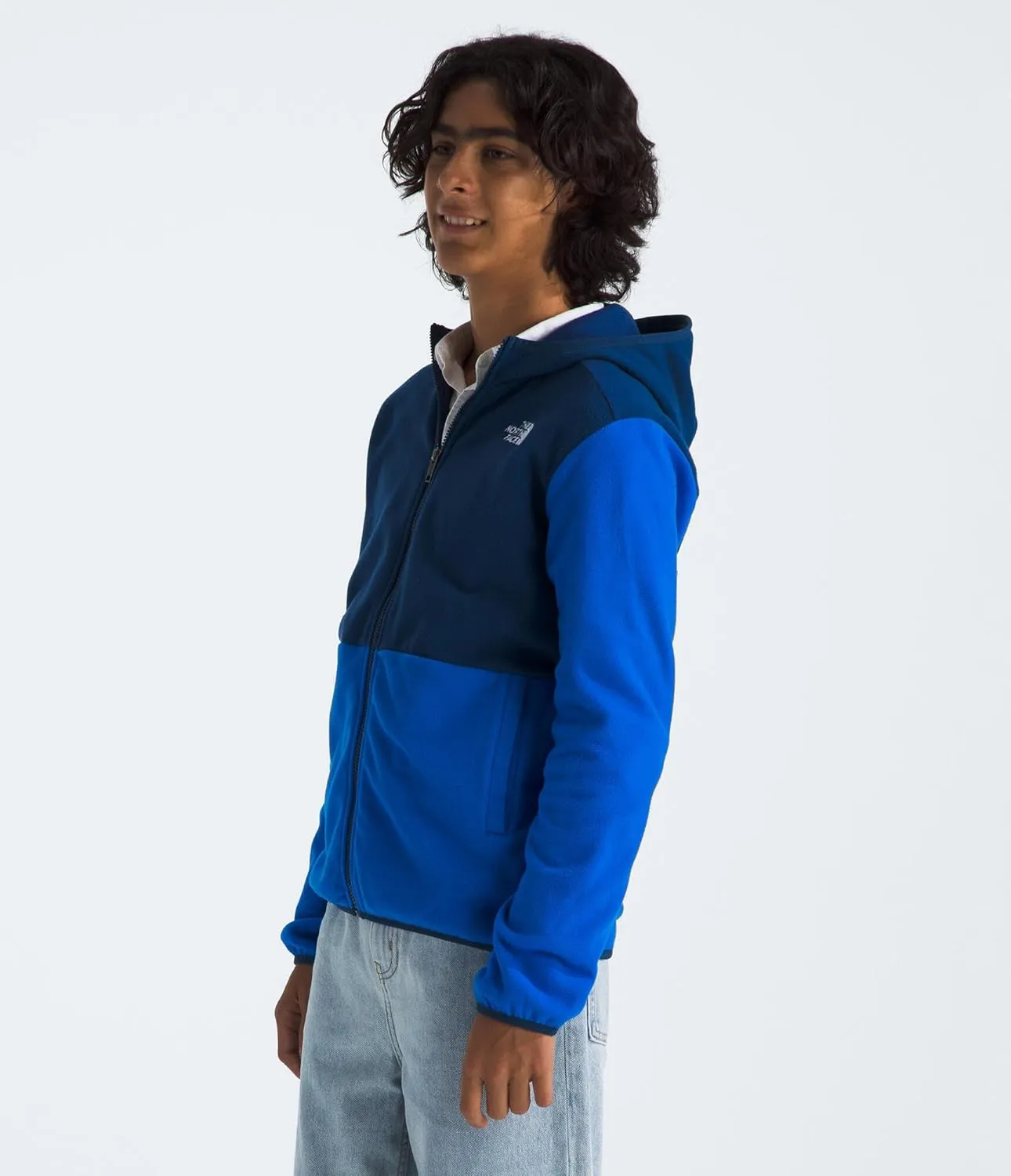 THE NORTH FACE Girls' Teen Glacier Full Zip Hooded Jacket (Little Big Kids)