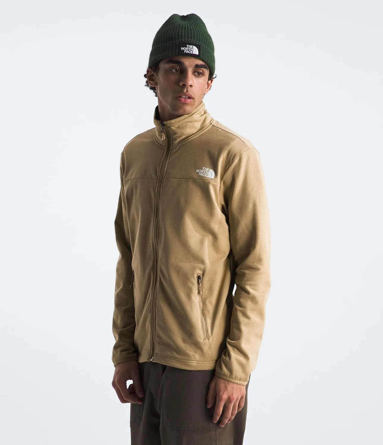 THE NORTH FACE Men's Cedar Trail Grid Fleece Full Zip Jacket