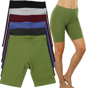 ToBeInStyle Women's Premium High Waisted Biker Shorts and Leggings