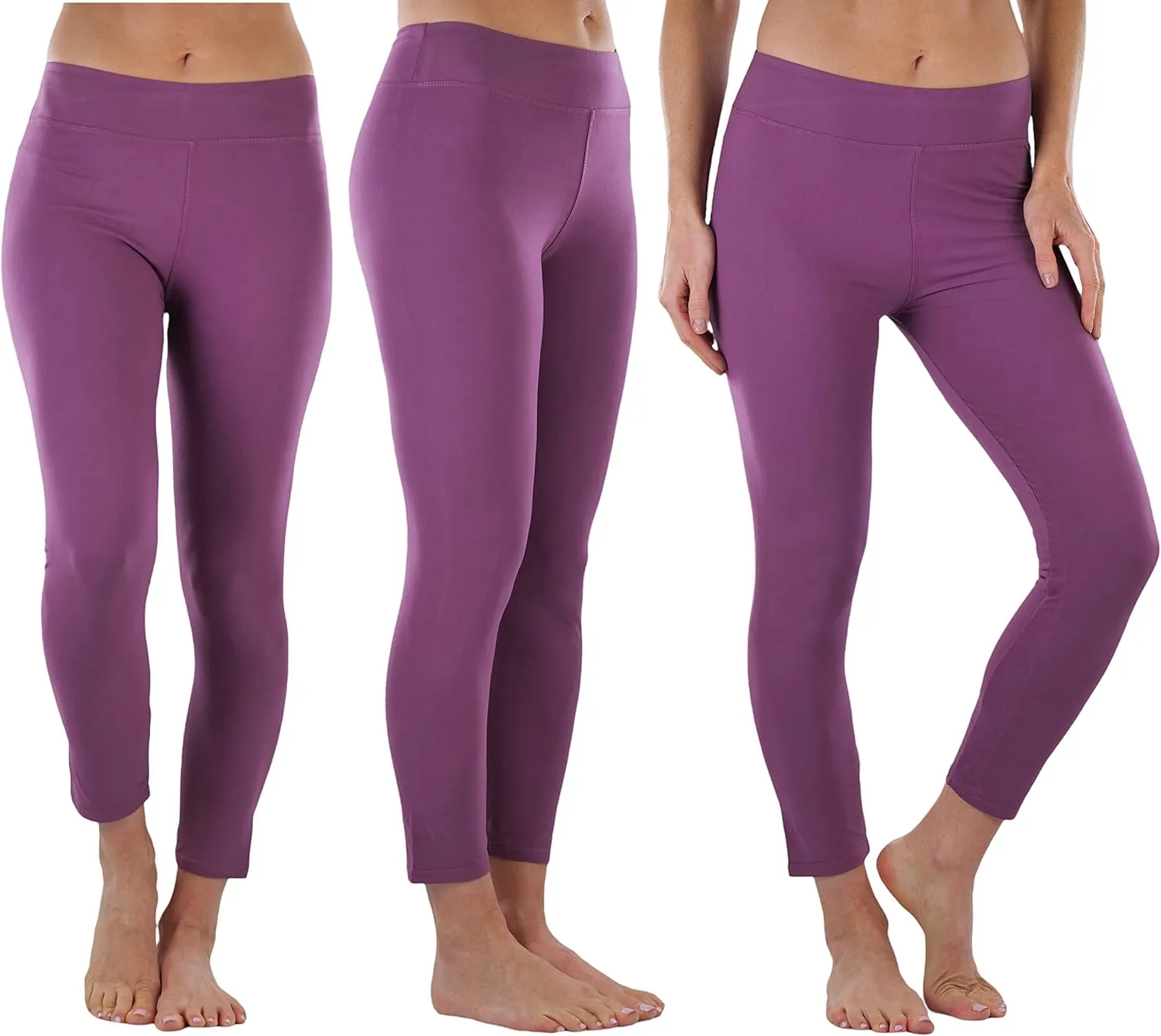 ToBeInStyle Women's Premium High Waisted Biker Shorts and Leggings