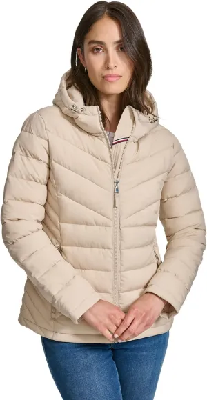 Tommy Hilfiger Women's Essential Lightweight Packable Puffer Jacket