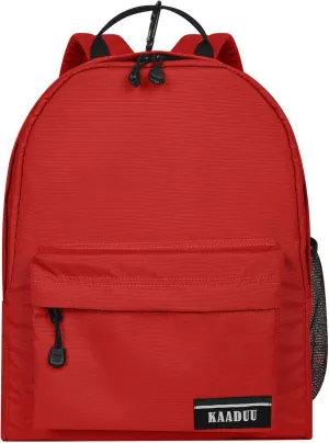 TRAVEL BACKPACK LIGHTWEIGHT CASUAL DAYPACK GYM BACKPACK LAPTOP BACKPACK SPORT BACKPACK RUCKSACK CAMPING BACKPACK 16.5 (Red)