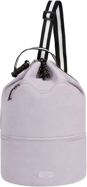 Travelon unisex-adult Coastal Cinch Bag & Cooler, Purple, One Size