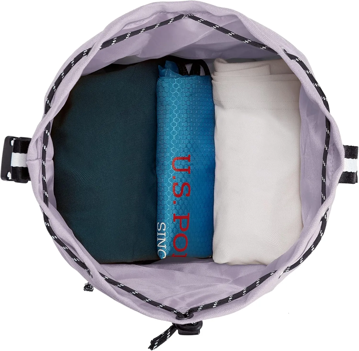 Travelon unisex-adult Coastal Cinch Bag & Cooler, Purple, One Size