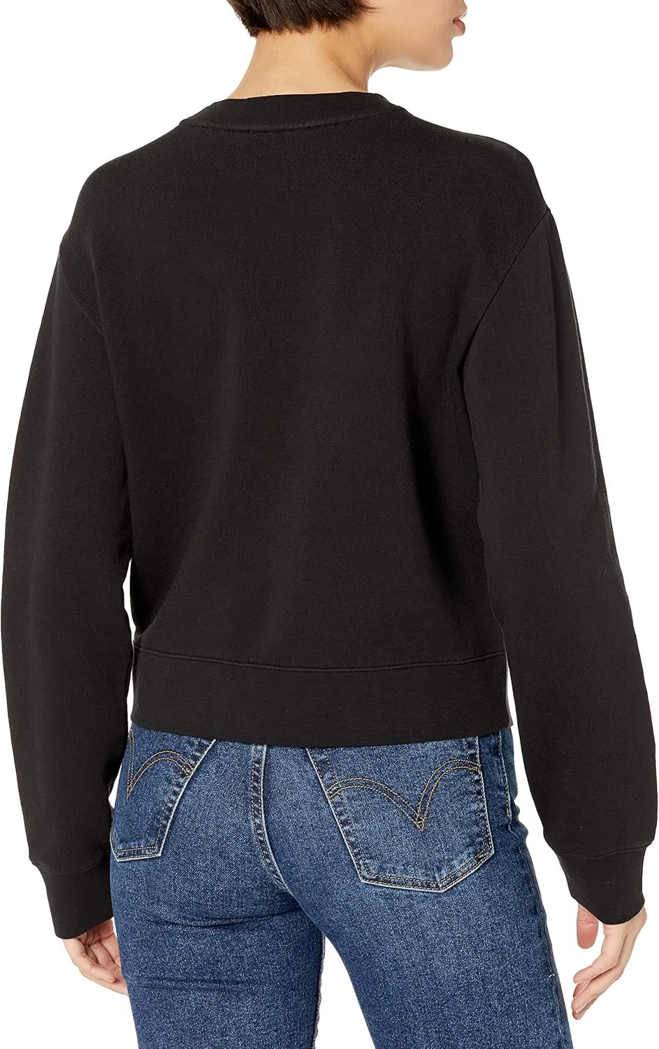 Vince Women's Essential Shrunken Pullover