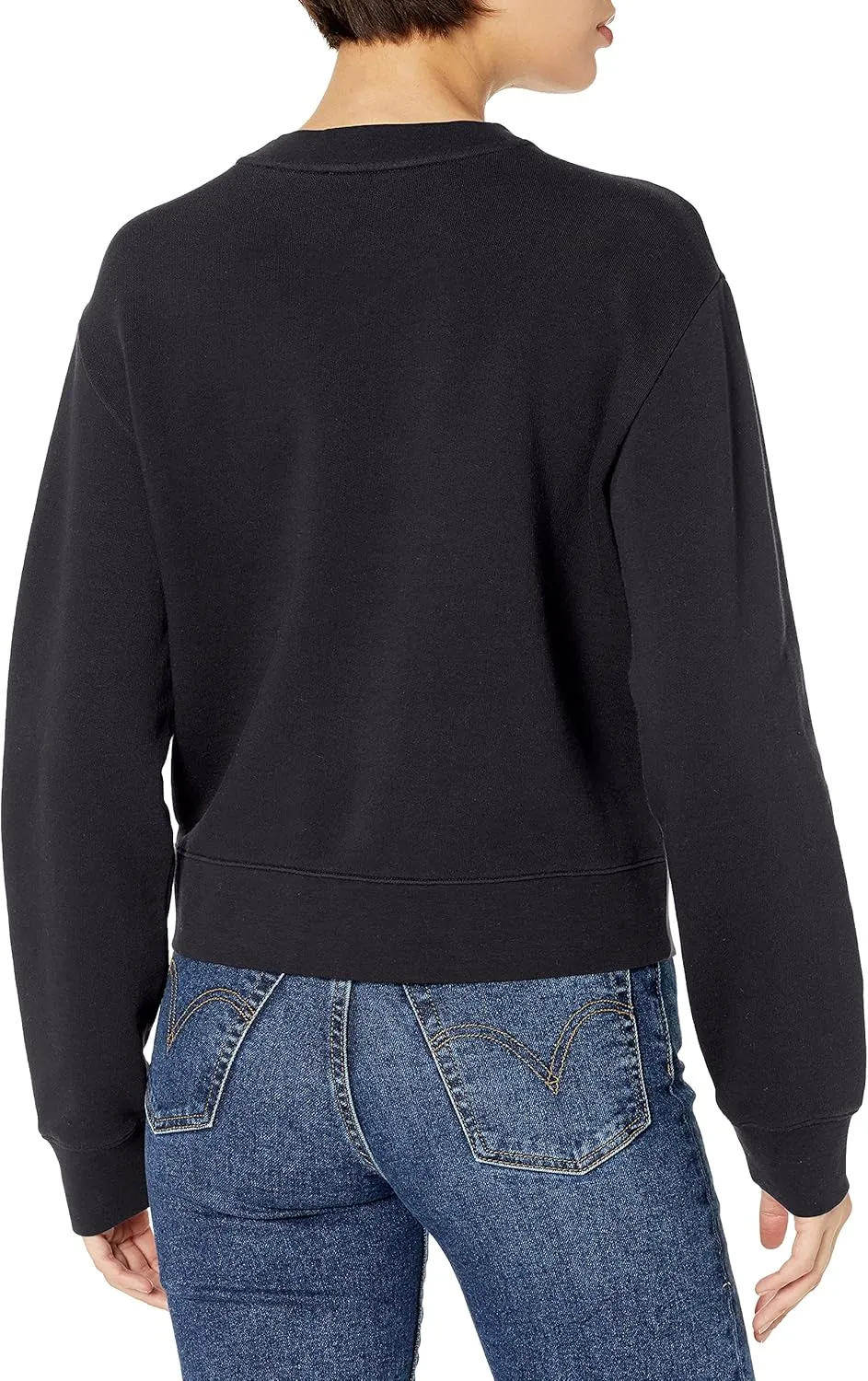 Vince Women's Essential Shrunken Pullover