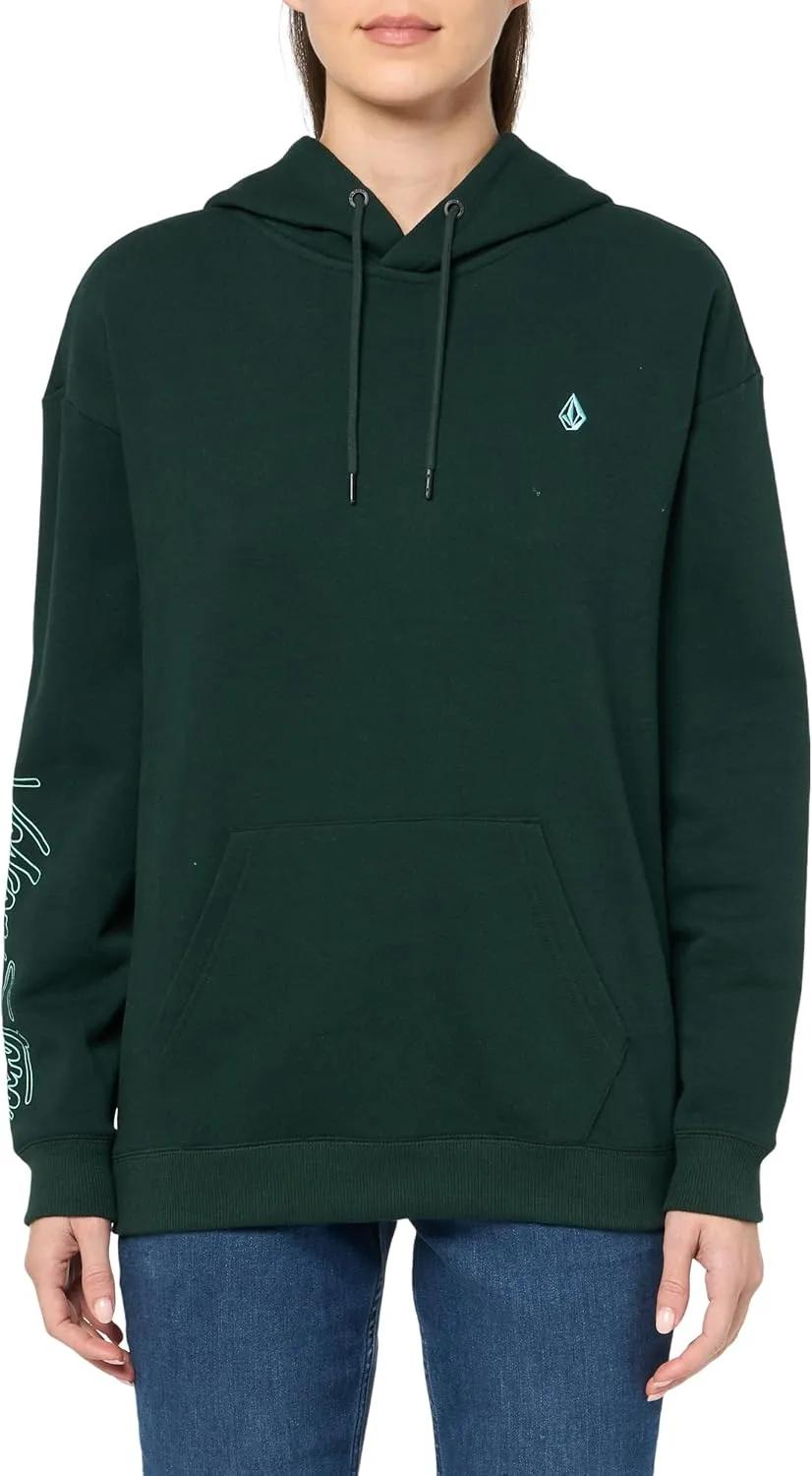 Volcom Women's Essential Hooded Snowboard Riding Fleece Hoodie