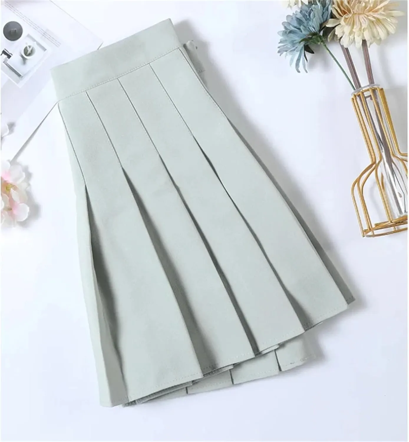 Women's Mini Short Skirt A Line Pleated Short Athletic Skorts Skirt Workout Running Skort