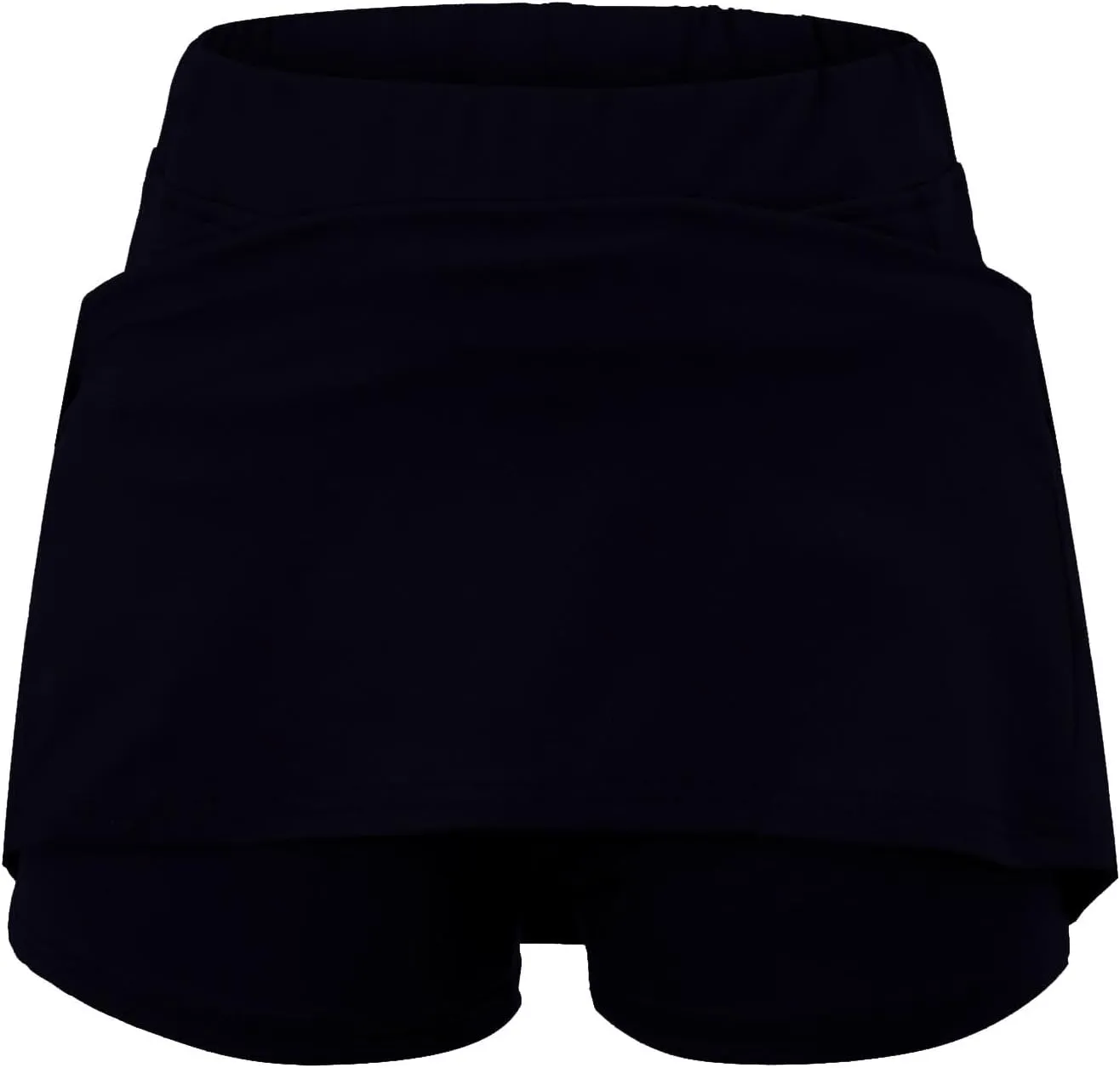 Womens Skorts with Pockets Tummy Control Plus Size Skorts Women High Waist Tummy Control with Side Pockets