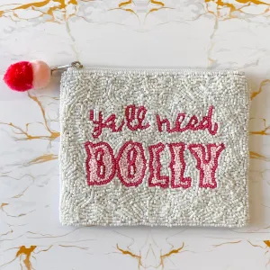 Yall Need Dolly Beaded Coin Purse