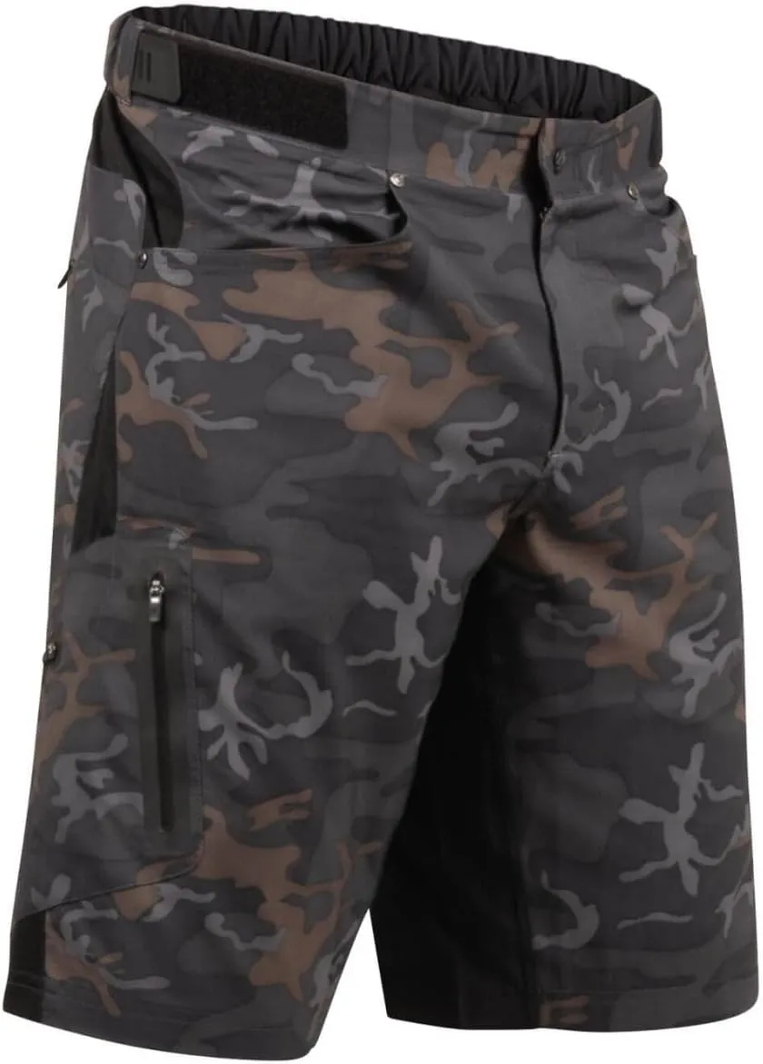 ZOIC Ether Short - 12" Inseam   9" Essential Liner Men's Mountain Bike Cycling Shorts