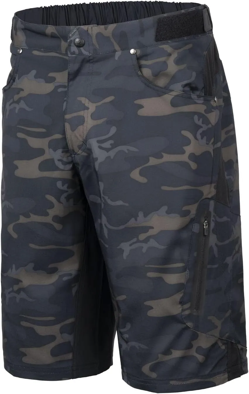 ZOIC Ether Short - 12" Inseam   9" Essential Liner Men's Mountain Bike Cycling Shorts